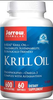 Jarrow Formulas Krill Oil 600mg 60粒