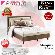 Springbed King Koil Marques Full Set Kasur Spring Bed Kingkoil Promo