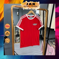 Genuine Red Adicolor 3-Stripes Das T-Shirt Code: H37756 | Jan Shop
