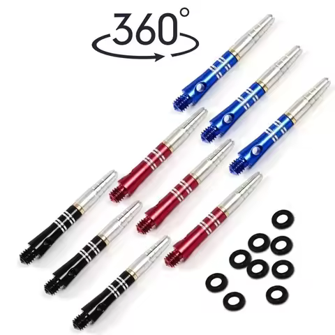 360 Degree Aluminum 35mm Darts Shafts 2BA Dart Accessories