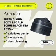 Arencia Fresh Cloud Body & Scalp Scrub Black Tea & Yuzu 260g