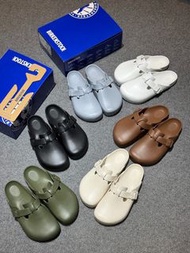 全新🌸 Birkenstock包頭勃肯鞋 EVA 雙扣拖鞋涼鞋 129421夏季輕便 男女同款