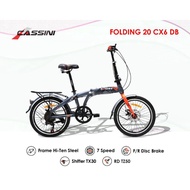 SEPEDA CASSINI LIPAT 20 INCH CX-6 DB