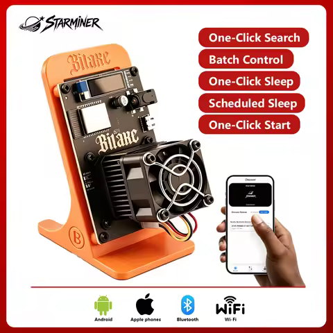 STARMINER 2026 New Bitaxe 601 Gamma APP Remote Smart BTC MINER Mining Device with 2.4G WiFi Bitcoin 