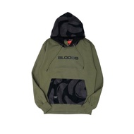 Bloods Reg Sweater Hoodie Cleave 02 Green Army