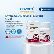 Envora CoQ10 100mg Plus PQQ (30s)