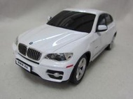 (7-11貨到付款)1:24(1/24)全新BMW寶馬X6休旅車白色擬真烤漆原廠授權遙控車(RASTAR瑪琍歐公司貨)