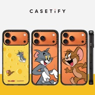 Cheese Cute Cat Mouse Acrylic Phone Case For iPhone 1 7Pro Max 17 Air 16 Plus 15 14 13 12 Shockproof