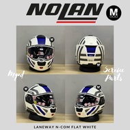 NOLAN HELMETS N90-3 LANEWAY N-COM (041 MADE IN ITALY FLIP UP DOUBLE VISOR HELMET NOLAN SERIES