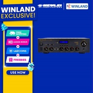 NEW! Kevler by Winland GX-5UB PRO 600W X 2 Karaoke Amplifier with Bluetooth USB LCD *WINLAND*