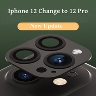 สำหรับiPhone 12เปิด12 Pro Maxเลนส์กล้องถ่ายรูปเปลี่ยนสำหรับiPhone 12 Proกระจกเทมเปอร์Protector Len