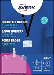 Avery Name Tag Bags with Fabric Strap