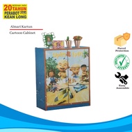 KLSB Almari Kartun/Kabinet Kartun/Almari Baju Kanak-kanak/Clothes Cabinet/Cartoon Cabinet/Children wardrobe