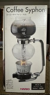 Hario虹吸壺 mca-3 （for3）/網路最新二手商品最低價（只上可使用一次），再猶豫就賣掉囉，大刀勿入