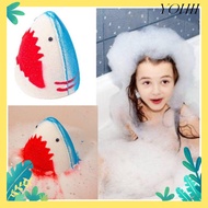 YOHII Shark Bath Bomb, Shark Pattern Sea Animal Bubble Bath Bombs Jaws Bath Bomb, Natural Adorable C