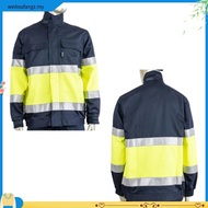TK 100% COTTON TEBAL MEN'S SAFETY WORKING JACKET TEBAL / WORKING JACKET / BAJU KERJA TEBAL LELAKI 36