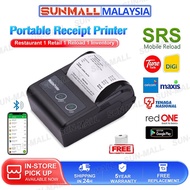 Thermal Printer Receipt Printer Mini Wireless Bluetooth 58mm Mini POS Restaurant Retail Cafe