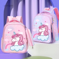 Cute Cartoon Unicorn Backpack Kindergarten Girl School Bag Children Gift Bag With Pencil Case