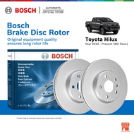 Bosch Front Brake Disc Rotor for Toyota Hilux Revo 2.4 2.8 Rogue GUN112 GUN125 GUN126 (2016 - Presen