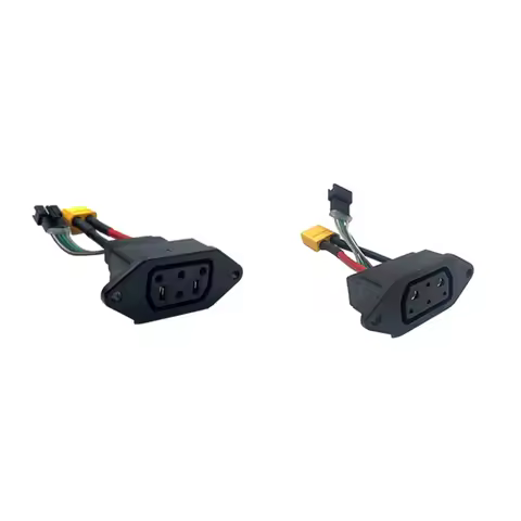 For Super Soco Lithium Battery Connector Charger Socket Line Circular Line For Super Soco Tc Ts Tsx 
