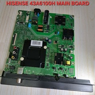 HISENSE TV 43A6100H POWER & MAIN BOARD TCON WIFI CARD LVDS RIBBON TAKEN OUT FROM TV SCREEN CRACK.