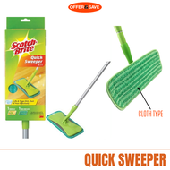 Scotch Brite 3M Quick Sweeper Microfiber Mop / Refill