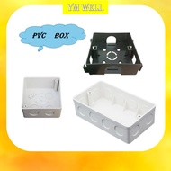 🔥PVC Electrical box PVC Box Surface Nut Box/ Electrical Box/ Base*Ready stock*