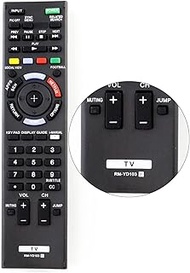 PerFascin Replace Remote Control RM-YD103 fit for Sony Smart TV KDL-32W700B KDL-40W580B KDL-40W590B 