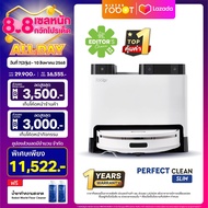 Mister Robot หุ่นยนต์ดูดฝุ่น ถูพื้น มีระบบซักผ้าอัตโนมัติ รุ่น Perfect Clean Slim แถมฟรี! น้ำยาทำควา