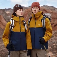 2025 Hot New Arcteryx Alpha SV 7 GORE-TEX Pro Jacket Men Women Hiking Suit Windproof Jacket Waterpro