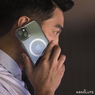 LINKASEAIR iPhone 15 Plus 6.7吋 防摔磁吸玻璃殼 裸機感透明