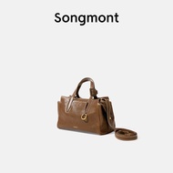2025 Songmont bags New Tote Bag Handbag  กระเป๋าเดินทาง Trace Series สำหรับมองเห็นวัตถุ กระเป๋าเอกสา