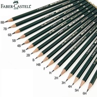 Pencil FABER CASTELL 2B Exam Pencil/ School Pencil/ 2B 3B 4B 5B 6B 7B 8B B HB H 2H 3H 6H F