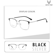 Gentle Fawn Frame Kacamata Kotak TR90+METAL Simple Keren Bisa Minus Antiradiasi Blueray Photocromic
