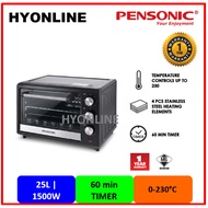PEO-2511 - PENSONIC 25L ELECTRIC OVEN | ELECTRIC OVEN | OVEN