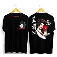 Geisha Mask T-Shirt/Latest samurai T-Shirt/Japanese T-Shirt/ samurai T-Shirt