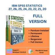 software statistik SPSS Full Version Terbaru Aplikasi Windows Lisensi LifeTime Bergaransi