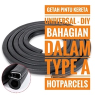 getah pintu kereta bahagian dalam UNIVERSAL-DIY car door rubber strip factory price
