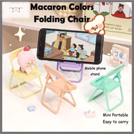 Creative Phone Stand Holder Chair Shape Foldable Mobile Phone Holder Multifunctional Phone Stand