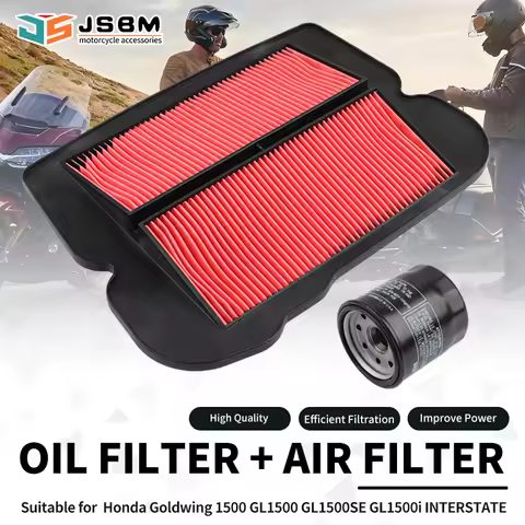 JSBM Motorcycle Accessories Air Filter Oil Filters For Honda GL1500 GoldWing GL1500SE GL1500I GL1500