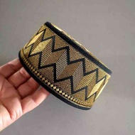 songkok lelaki songkok Topi lelaki baru, topi pemujaan butik, kulit keras, sulaman bersulam, kraf bu