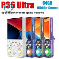 R36 Ultra Retro Handheld Video Game Console 4.0 Inch Screen 64GB Storage 15000+ Games 3D Joystick Li