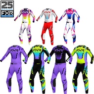 FXR 2025 Vapor Air Scorch / White Gear SetOff road Motorcycle Clothing Suitable for Gas Off road Mot