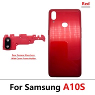 Original For Samsung Galaxy A02 A02S A03 Core A10S A03S Door Housing Back Rear Cover With Camera Len