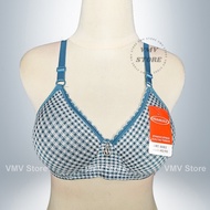 Misslily 6682 Cup A Wire Free Bra Women's Bra Beautiful 2 Squared Hooks Thin Foam