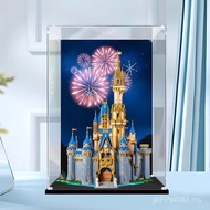 Castle 43222 Storage Box Figure Lego Acrylic Suitable Display Box Box Cinderella Transparent Anti-du