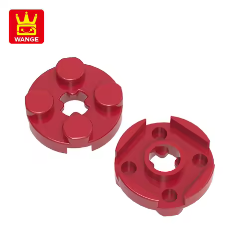 Wange 4032 50g/124PCS Round 2 x 2 with Axle Hole Building Blocks Moc Parts Compatible with Bricks DI