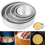 2/4/6/8/ Inch Cake Mold Aluminium Alloy Round DIY Cakes Pastry Mould Baking Bake Mould Pan Kitchen Tool