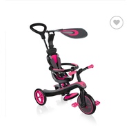 Globber EXPLORER TRIKE 4 IN 1 多功能兒童 三輪車 平衡車 – 粉紅色