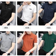 Men's Polo Shirt Short-Sleeved Top t-Shirt Polo Shirt Polo Shirt Lapel Polo Shirt Business Polo Summer Men's Half-Sleeved Top Clothes Casual Men's Clothing Fashionable Men's Clothing